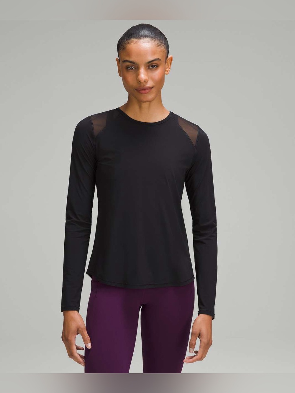 Lululemon Sculpt Long-Sleeve Shirt Black